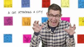 Drawing With Mr. J | Episode 1.4: A Cat Attacking A City