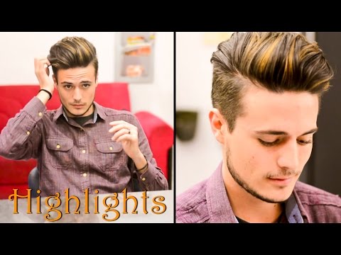 Mens Hair Highlights - Natural Streaks: Mariano Di Vaio Inspired Mens Hair Highlights - Natural Streaks: Mariano Di Vaio Inspired