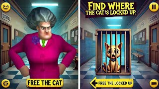 Scary Teacher 3D | Free The Cat Mission is Here!