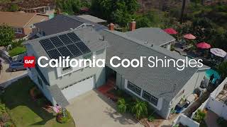 GAF California COOL™ Roof Shingles for Performance and Reflectivity  | GAF Roofing