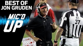 Jon Gruden's Best Mic'd Up Moments | Sound FX | NFL Films