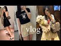 vlog_ 모노그램에 환장한 나날들🤎, 오크베리 먹고 땀땀디저트로 먹는 일상🐷, 20년전 유물 스피디백 발굴, 코스 COS 신상 하울🛍️, 셀린느 반팔티, 쇼핑브이로그