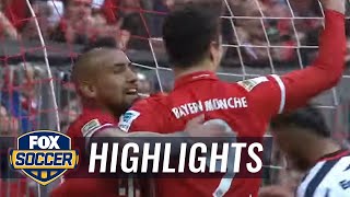 Bayern Munich vs. Eintracht Frankfurt | 2016-17 Bundesliga Highlights