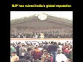 bjp has ruined india s global reputation p. chidambaram