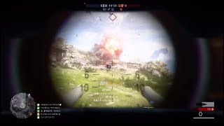 BF1 コンクエスト Huot Automatic(軽量)で300キル達成!! イタリア王国 援護兵 バトルフィールド1