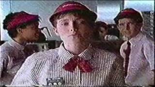 1989 McDonalds "Menu Song" Commercial