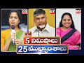 5 Minutes 25 Headlines | News Highlights | 10-04-2022 | hmtv Telugu News