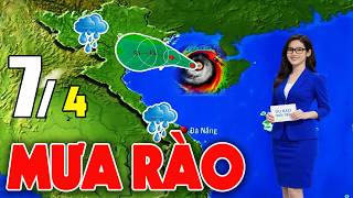 Tin Bão Mới Nhất |Dự báo thời tiết hôm nay ngày mai 7/4/2026 |thời tiết 3 ngày tới #thoitiet