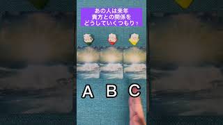 あの人は来年貴方との関係をどうしていくつもり？ #占い #タロット占い #恋愛占い