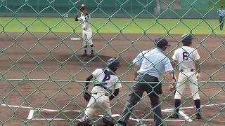 第99回全国高校野球大阪大会２回戦・東大阪大学柏原vs花園(１回表)