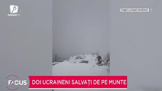 Operațiune de salvare pe munte.