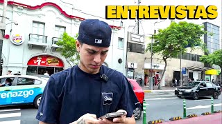 CRISTORATA REGRESA LAS ENTREVISTAS EN LAS CALLES DE LIMA 🎤👽