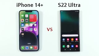iPhone 14 Plus vs Samsung S22 Ultra | Speed Test