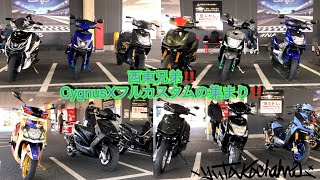 関東CygnusXフルカスタム集団‼️西東兄弟ミーティング‼️エグイ集団‼️ Kanto CygnusX full custom group!!  West East brothers meeting