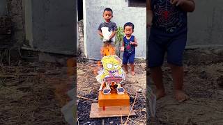 Ogoh-Ogoh SPONGBOB Zombie di bakar 🔥😈 #ogohogohsibakar #spongbob