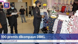 100 premis dikompaun DBKL