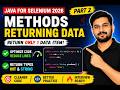 217. Methods returning data in Java - Part 2 (Selenium Java 2026)