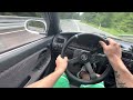 1995 Toyota Corolla AE101 - Easy downhill touge attack [RAW]