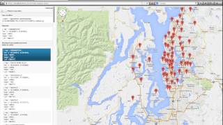 Visualizing MongoDB Geospatial Data