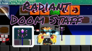 Legendary Branch Radiant Doom Staff Review |Growtopia