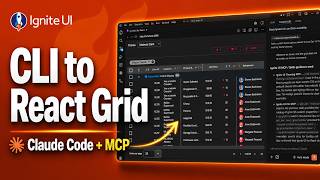 React Data Grid Tutorial: Ignite UI CLI, Claude Code & MCP