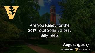 Are you Ready for the 2017 Solar Eclipse?