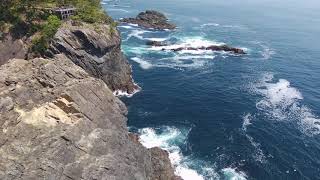 Goishi Coast Iwate Prefecture 2.  雷岩・乱曝谷展望台