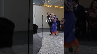 Stalker crashes out at wedding