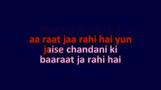 Aawaz De Kahaan Hai Video Karaoke With Scrolling Lyrics