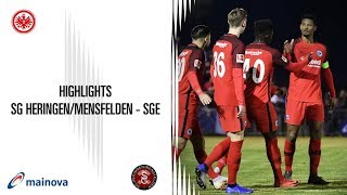 Highlights vom Testspiel SG Heringen/Mensfelden - Eintracht Frankfurt