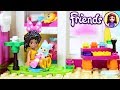 Little Andrea's Bedroom with Dollhouse - Lego Friends Custom Build DIY