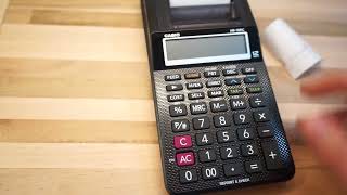 Casio HR 10RC Printing Calculator Review