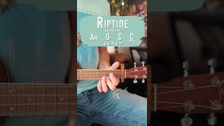 Riptide Vance Joy Ukulele Tutorial Riptide Ukulele Lesson Shorts