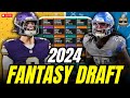 Drafting a REAL Fantasy Football Team AGAINST Subscribers! | Fantasy Football 2024