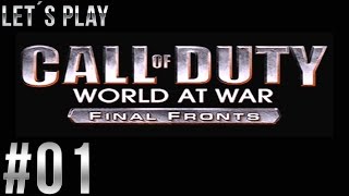 Let´s Play Call of Duty: World at War - Final Fronts - part 01 [German/HD/Blind]