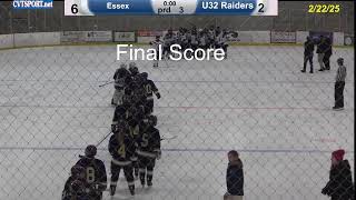 2/22/25-Essex @ U32 Girls Hockey Senior Day