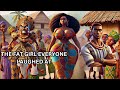 The Fat Girl They Mocked Took The Prince| #AfricanTales #Folktales #VillageDrama #PowerfulWomen