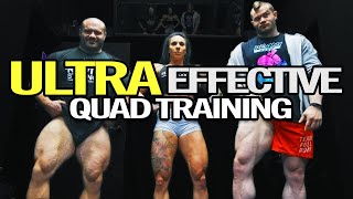 DISGUSTING And Effective 6 Set Quad Growth Workout