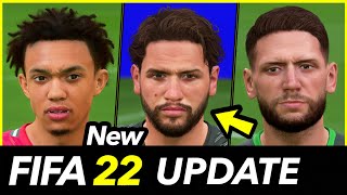 NEW FIFA 22 Update! - 20+ NEW FACES ADDED! (PS5)