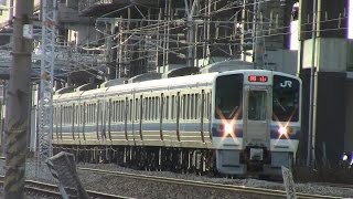 【山陽本線】JR西日本　普通列車213系電車　ｵｶC-05編成+ｵｶC-012編成