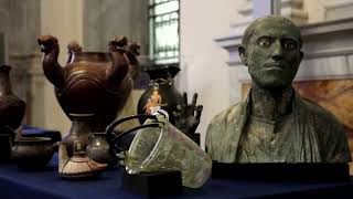 'Priceless' Italian artifacts return home from U.S.