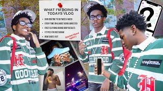 A DAY \u0026 MY LIFE VLOG FT. MY FIRST CLOTHING BRAND DROP RESULTS!!