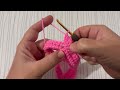 Çok kolay tığ işi bebek yeleği yapılışı how to make a very easy crocheted baby vest.