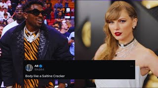 Antonio Brown's Controversial Tweet: Racist Remarks on Taylor Swift Ignite Outra