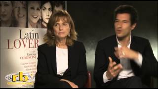 Cristina Comencini e Francesco Scianna, intervista per Latin Lover, RB Casting