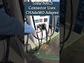 evgo nacs connector is a captive chademo adapter tesla nacs