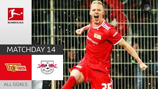 Strong Union Beat Leipzig | Union Berlin - RB Leipzig 2-1 | All Goals | Matchday 14 – Bundesliga