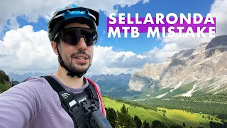 Unforgettable Dolomites MTB Adventure: Sellaronda Fail \u0026 Sassolungo Bike Park's Best Trails!