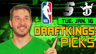 DraftKings NBA DFS Lineup Picks Today (1/16/23) | NBA DFS ConTENders