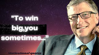 20 Famous Bill Gates quotes on How to be successful in life? @motivational quotes